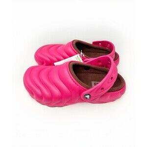 NWT Crocs Classic Lined Overpuff Clog Pink Dragon Fruit Women’s 10 Men’s 9 Shoe